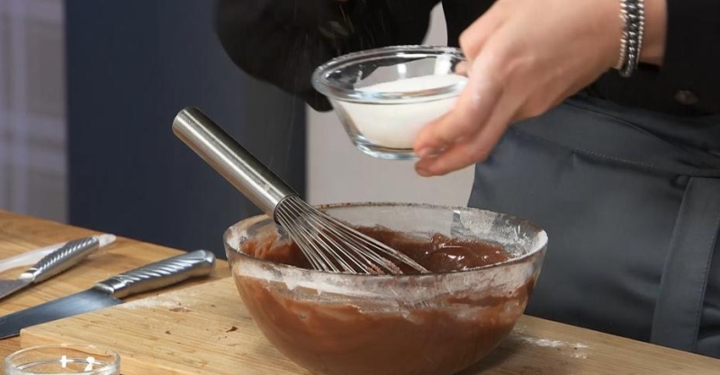 Брауни с орехами