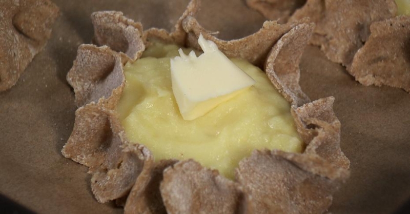 Калитки с картофельным пюре