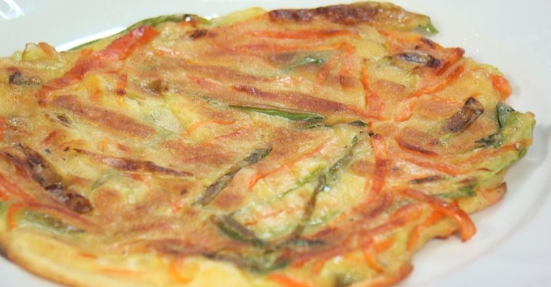 Овощные панкейки