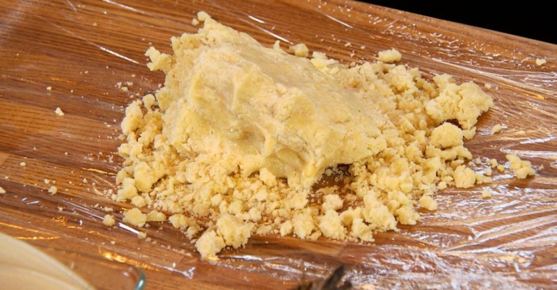 Корзиночки с лаймовым джемом