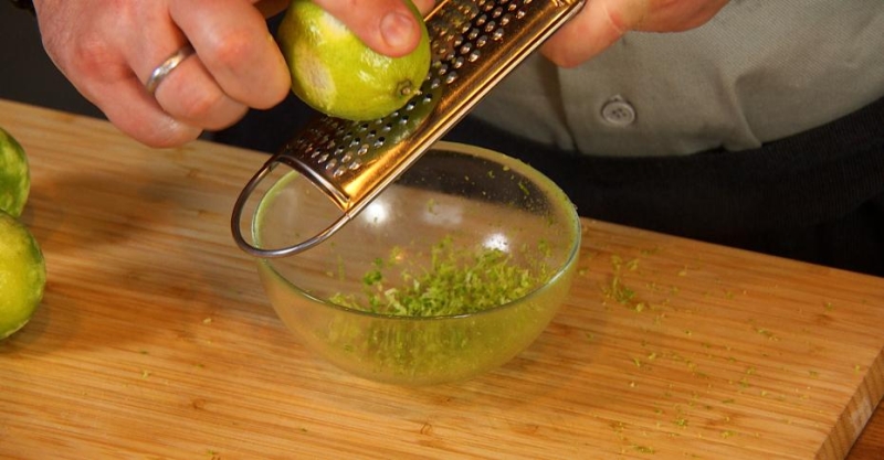 Корзиночки с лаймовым джемом