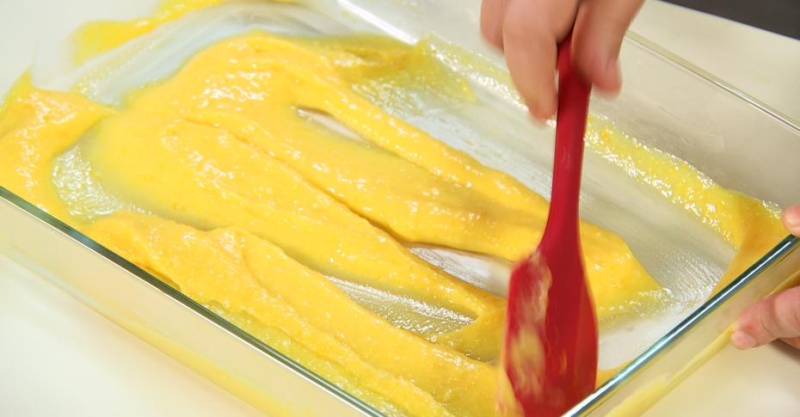 Песочное печенье с апельсиновым кремом и фруктами