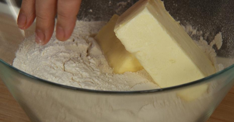 Трубочки с орехами