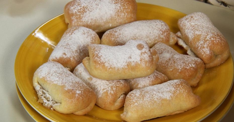 Трубочки с орехами
