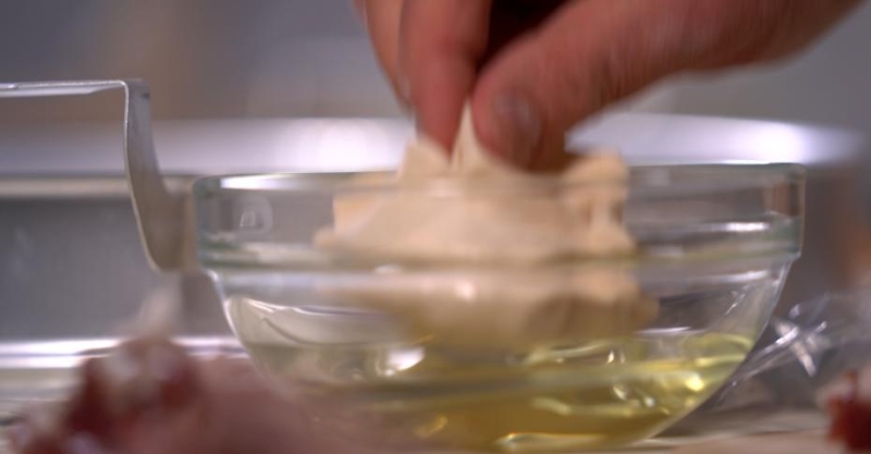 Манты с говядиной и курдюком