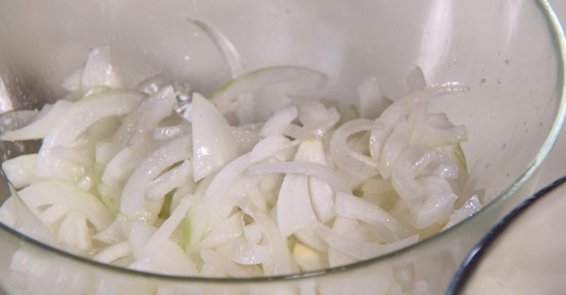 Самса с говядиной и курдюком