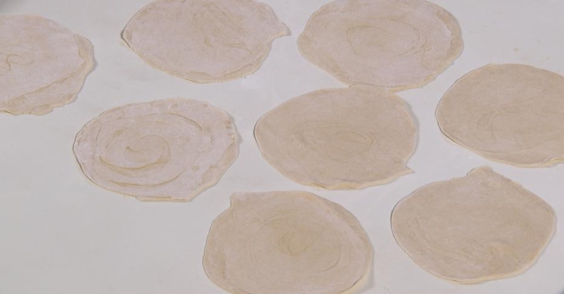 Самса с говядиной и курдюком