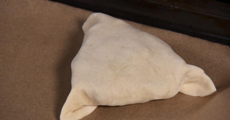 Самса с говядиной и курдюком