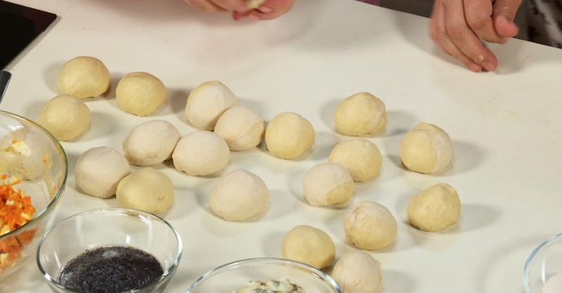 Пирожки с разными начинками