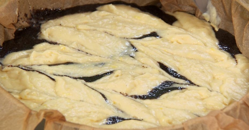 Лимонный кекс с маком