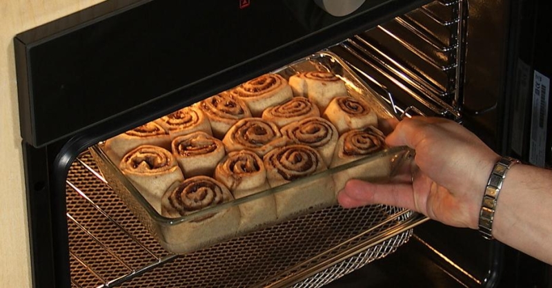 Булочки с корицей и бананом