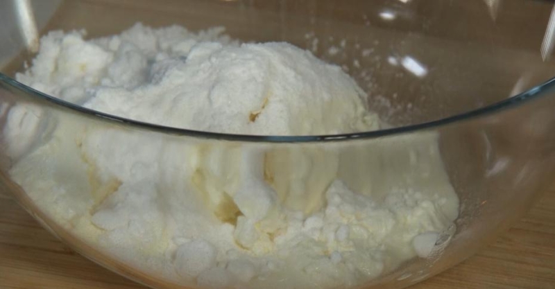 Брауни со сливочной прослойкой