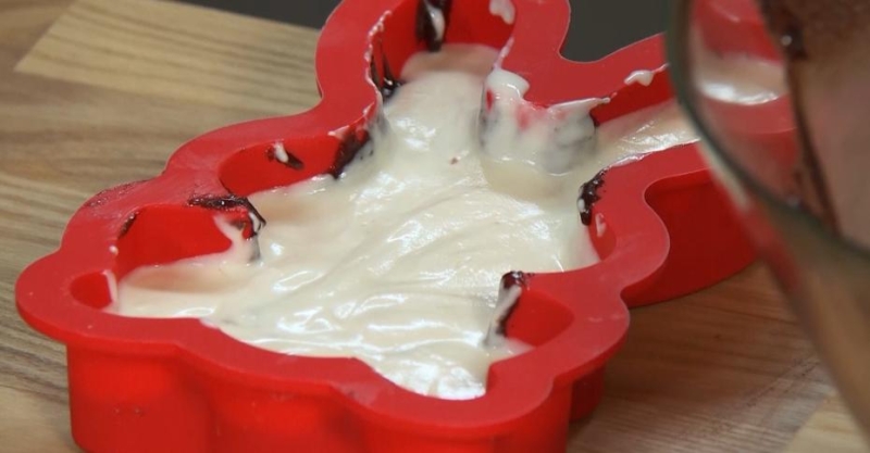 Брауни со сливочной прослойкой