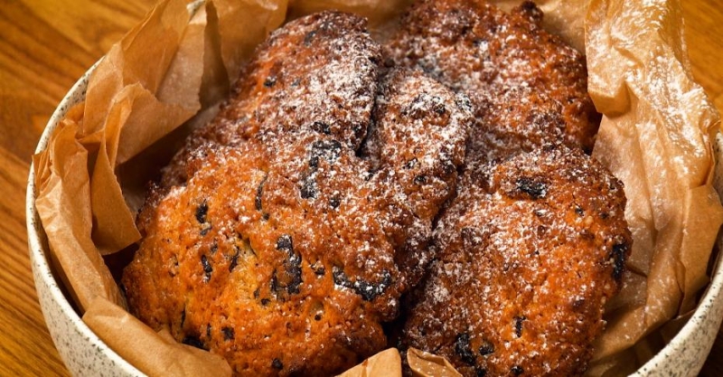 Печенье с шоколадом