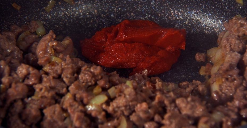 Мусака с гранатовым соком