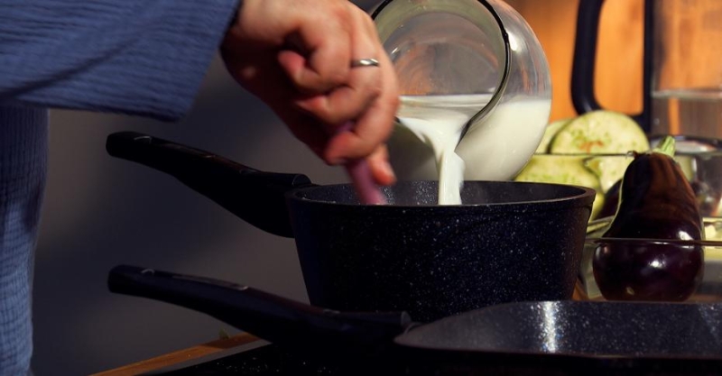 Мусака с гранатовым соком