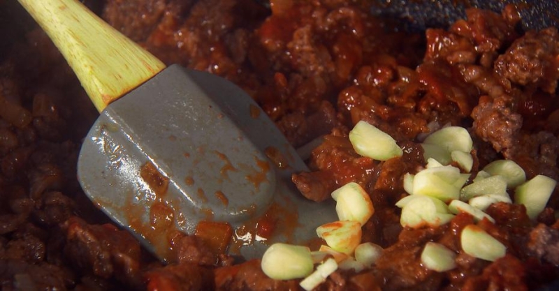 Мусака с гранатовым соком