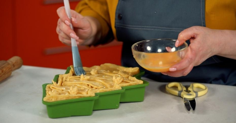Сливочный пирог с капустой