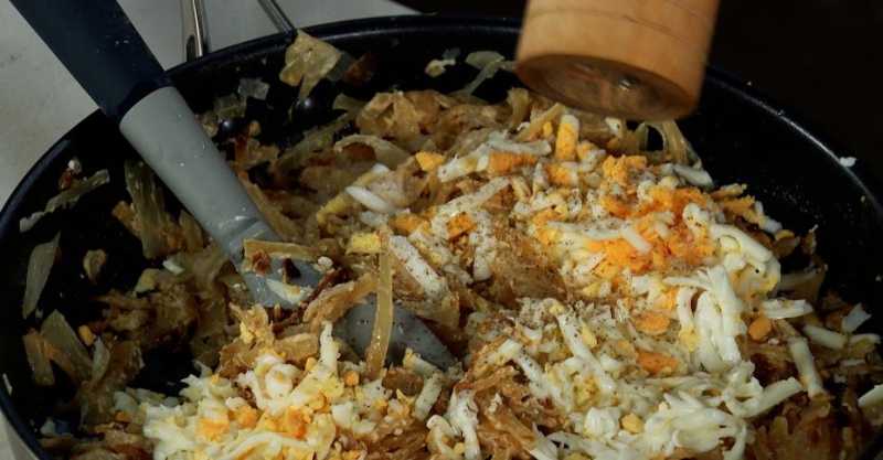 Сливочный пирог с капустой