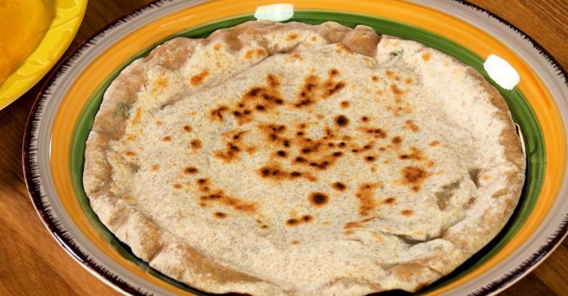 Лепёшки с зеленью